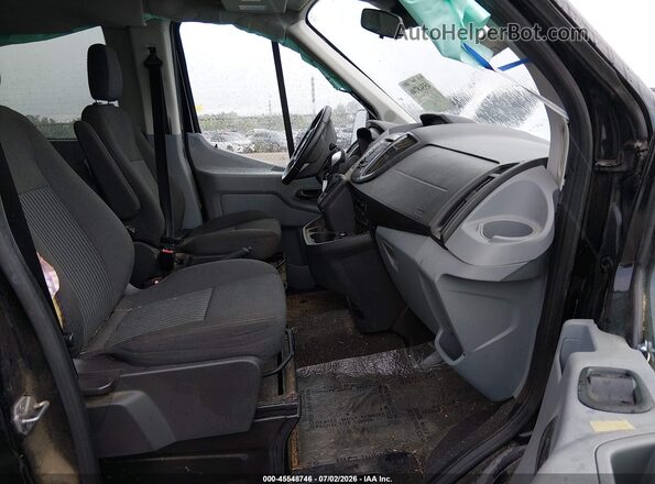 1FBAX2CM4GKB45541 2016 FORD TRANSIT-350 Black Front interior view