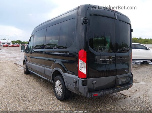 1FBAX2CM4GKB45541 2016 FORD TRANSIT-350 Black Rear left
