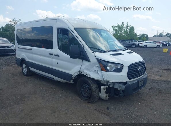 1FBAX2CM4KKA90937 2019 FORD TRANSIT-350 Белый Вид спереди