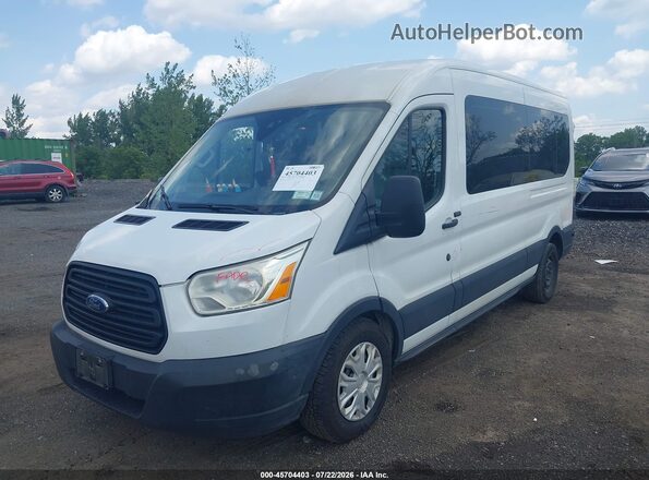 1FBAX2CM4KKA90937 2019 FORD TRANSIT-350 Белый Передняя левая четверть