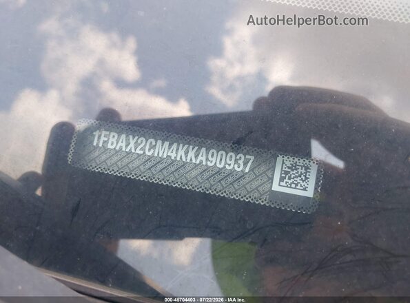 1FBAX2CM4KKA90937 2019 FORD TRANSIT-350 Белый 