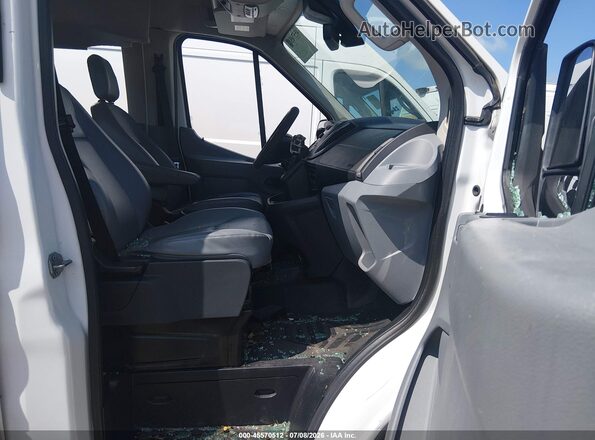 1FBAX2CM5GKA43259 2016 FORD TRANSIT-350 White წინა სალონის ხედი