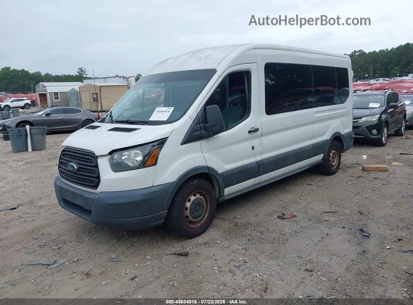 1FBAX2CM8HKA18275 2017 FORD TRANSIT-350 White Przód lewy