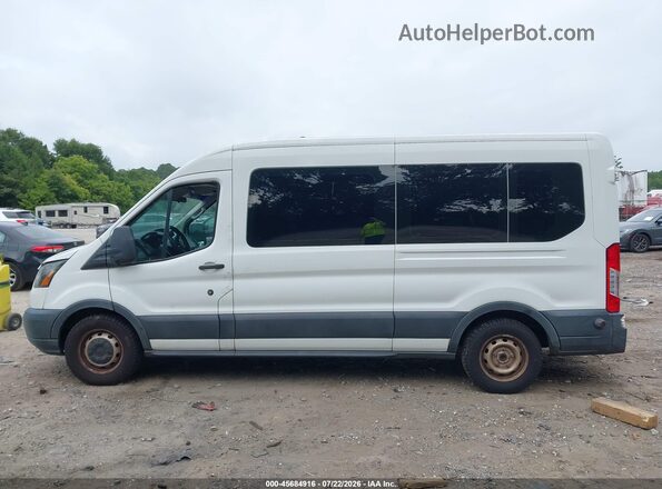 1FBAX2CM8HKA18275 2017 FORD TRANSIT-350 White Widok wnętrza 360 stopni