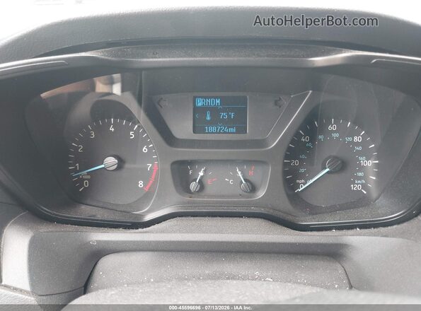 1FBAX2CM9HKA36185 2017 FORD TRANSIT-350 White Widok tylnych siedzeń