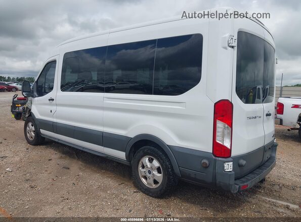 1FBAX2CM9HKA36185 2017 FORD TRANSIT-350 White Tył lewy