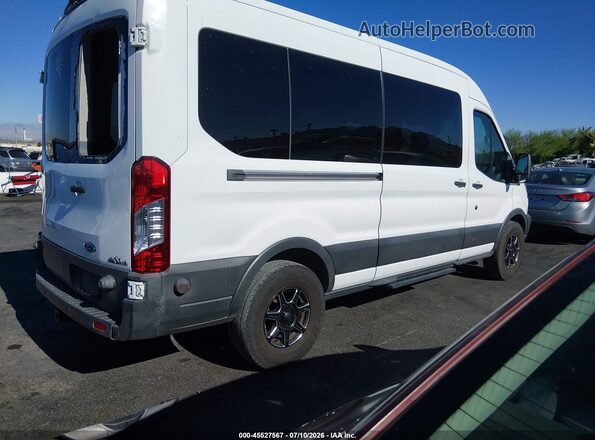 1FBAX2CMXJKB04399 2018 FORD TRANSIT-350 White Rear right