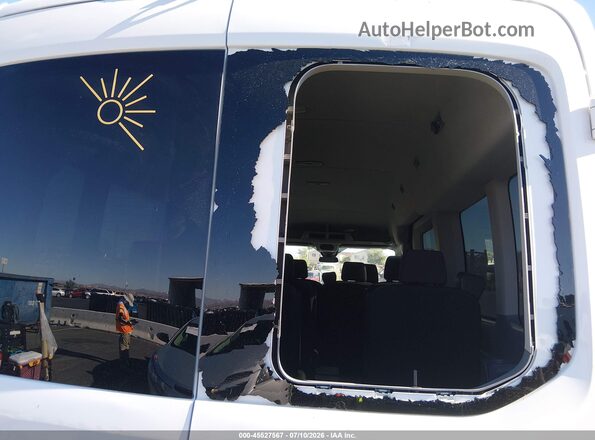 1FBAX2CMXJKB04399 2018 FORD TRANSIT-350 White Front view
