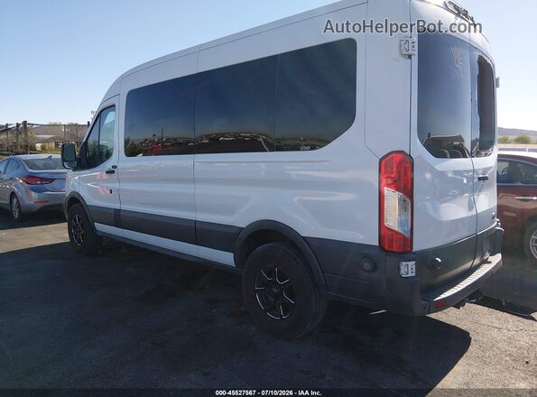 1FBAX2CMXJKB04399 2018 FORD TRANSIT-350 White Rear left