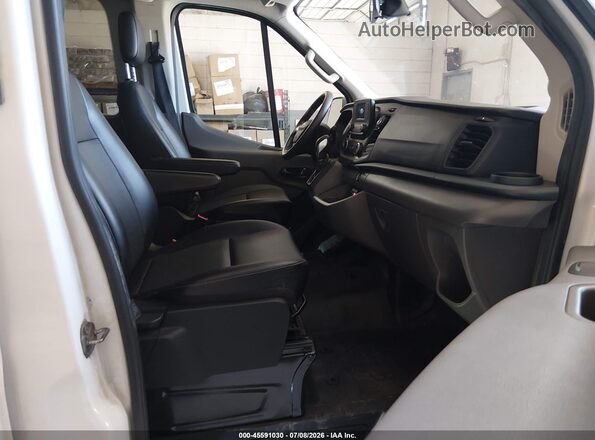 1FBAX2X84PKA80638 2023 FORD TRANSIT-350 White წინა სალონის ხედი
