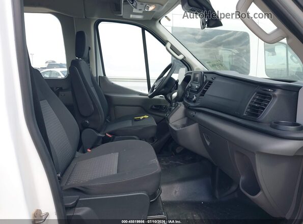 1FBAX2X85LKB36497 2020 FORD TRANSIT-350 White Widok wnętrza z przodu