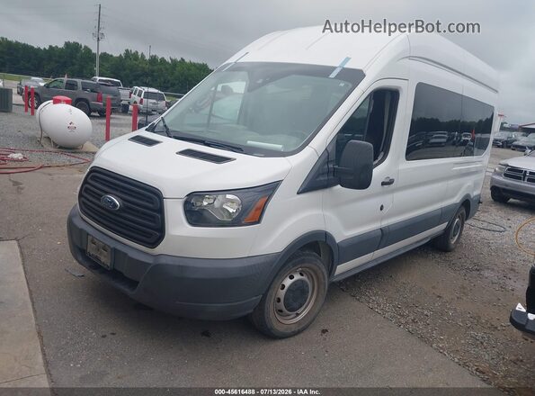 1FBAX2XM0JKB52715 2018 FORD TRANSIT-350 White Front left