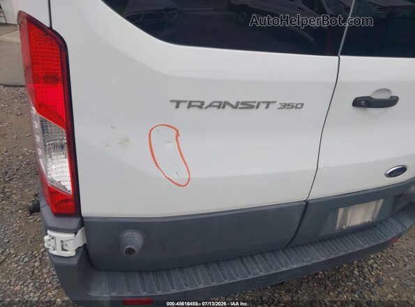 1FBAX2XM0JKB52715 2018 FORD TRANSIT-350 White Front view