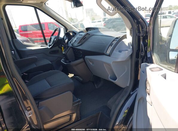 1FBAX2XM4HKB26662 2017 FORD TRANSIT-350 Black წინა სალონის ხედი