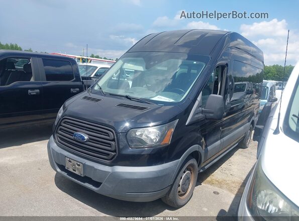 1FBAX2XM6HKB26663 2017 FORD TRANSIT-350 Black Front left