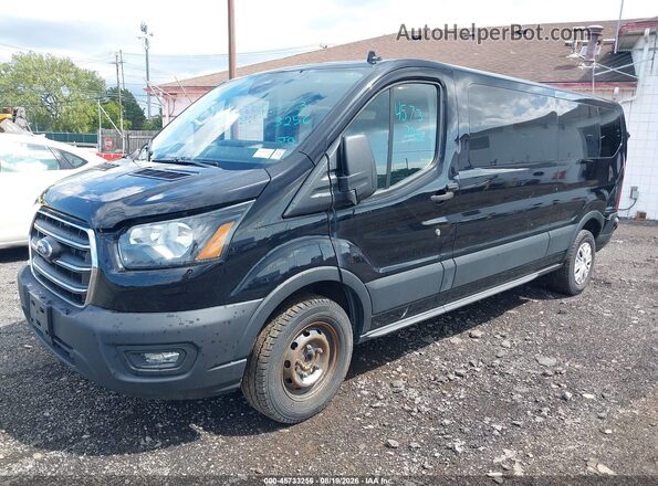 1FBAX2Y80LKA15343 2020 FORD TRANSIT-350 Black წინა მარცხენა ხედი სამი მეოთხედიდან