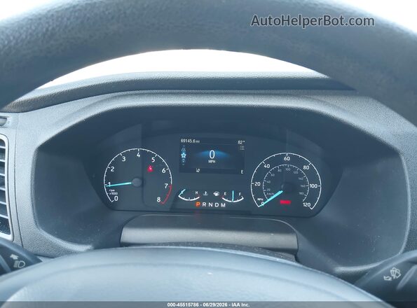 1FBAX2Y83LKB01505 2020 FORD TRANSIT-350 White უკანა სავარძლების ხედი
