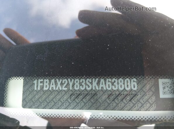 1FBAX2Y83SKA63806 2025 FORD TRANSIT-350 White Engine compartment view