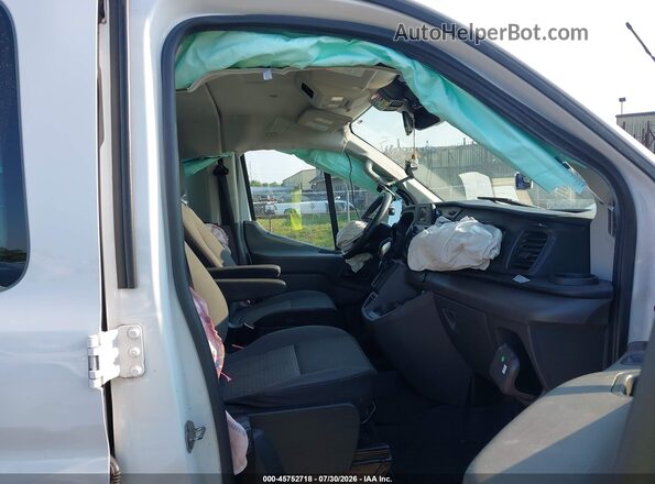 1FBAX2Y86MKA12576 2021 FORD TRANSIT-350 White წინა სალონის ხედი