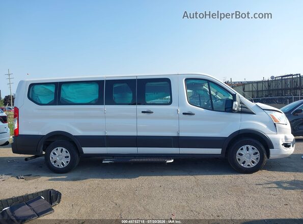 1FBAX2Y86MKA12576 2021 FORD TRANSIT-350 White უკანა სალონის ხედი
