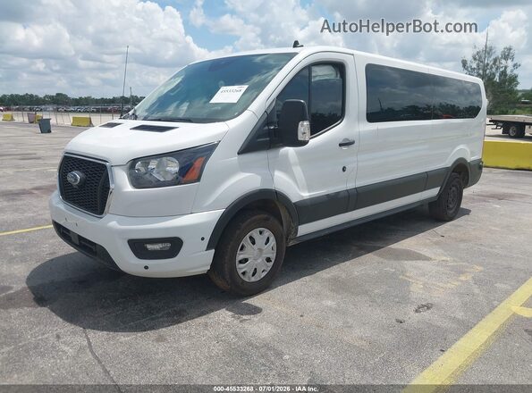 1FBAX2Y87RKA01920 2024 FORD TRANSIT-350 White Передня ліва чверть
