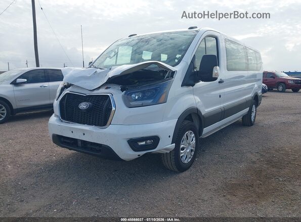 1FBAX2Y87TKA56214 2026 FORD TRANSIT-350 White Առջևի ձախ երեք քառորդ տեսարան
