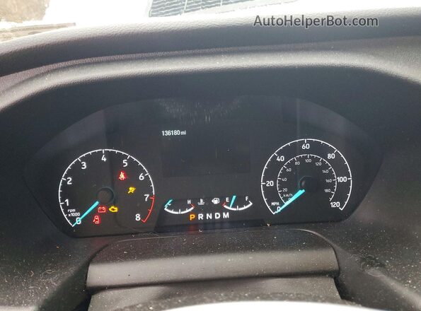 1FBAX2Y88MKA64095 2021 FORD TRANSIT White Vista del cuadro de instrumentos