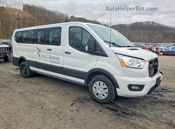 1FBAX2Y88MKA64095 2021 FORD TRANSIT White Delantero derecho