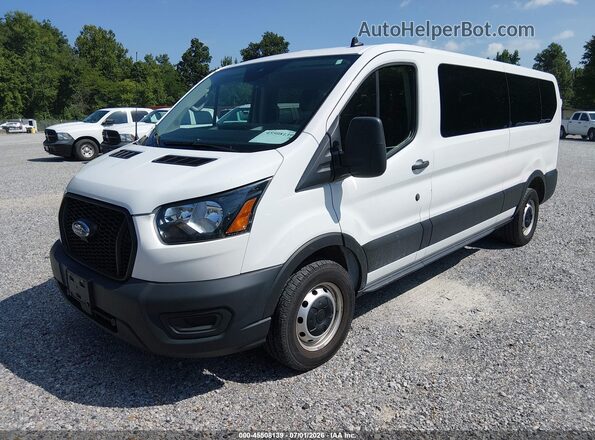 1FBAX2Y88NKA14525 2022 FORD TRANSIT-350 White წინა მარცხენა ხედი სამი მეოთხედიდან
