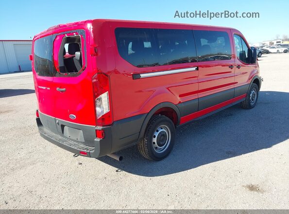 1FBAX2Y89SKB06674 2025 FORD TRANSIT-350 Red Rear right