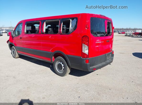 1FBAX2Y89SKB06674 2025 FORD TRANSIT-350 Red Rear left