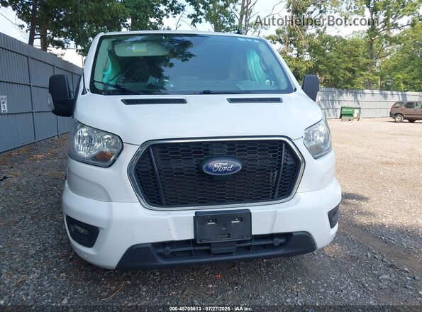 1FBAX2YG1MKA52054 2021 FORD TRANSIT-350 White ხელსაწყოთა პანელის ხედი