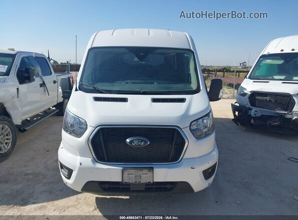 1FBAX9C82PKB99948 2023 FORD TRANSIT-350 Белый Вид щитка приборов
