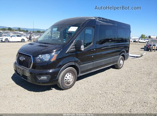 1FBAX9C8XSKA20175 2025 FORD TRANSIT-350 Черный Передняя левая четверть