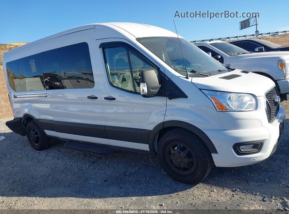 1FBAX9CG6NKA49474 2022 FORD TRANSIT-350 Белый Вид задней части салона