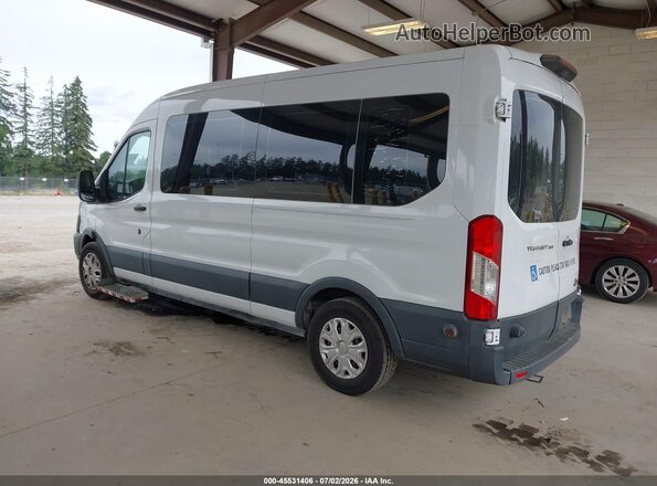 1FBZX2CM3JKA17897 2018 FORD TRANSIT-350 White Trasero izquierdo