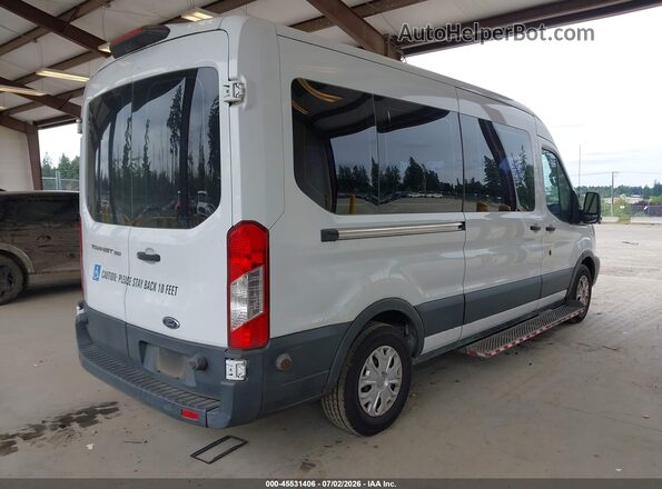 1FBZX2CM3JKA17897 2018 FORD TRANSIT-350 White Trasero derecho