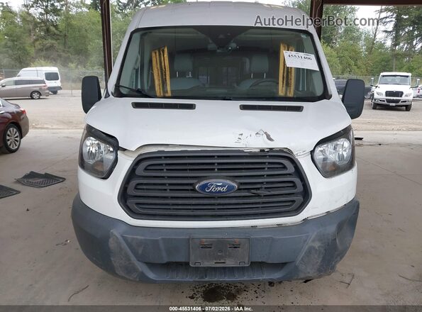 1FBZX2CM3JKA17897 2018 FORD TRANSIT-350 White Vista del cuadro de instrumentos