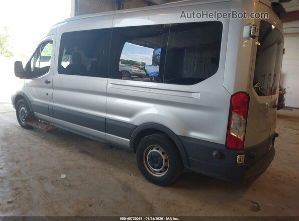 1FBZX2CM8JKB40563 2018 FORD TRANSIT-350 Silver Tył lewy
