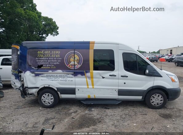 1FBZX2CMXKKA38103 2019 FORD TRANSIT-350 White Դիմացի տեսք