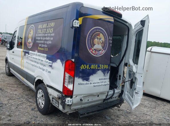 1FBZX2CMXKKA38103 2019 FORD TRANSIT-350 White Հետևի ձախ