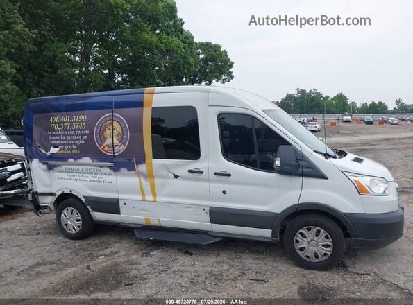 1FBZX2CMXKKA38103 2019 FORD TRANSIT-350 White Սալոնի 360 աստիճան տեսք