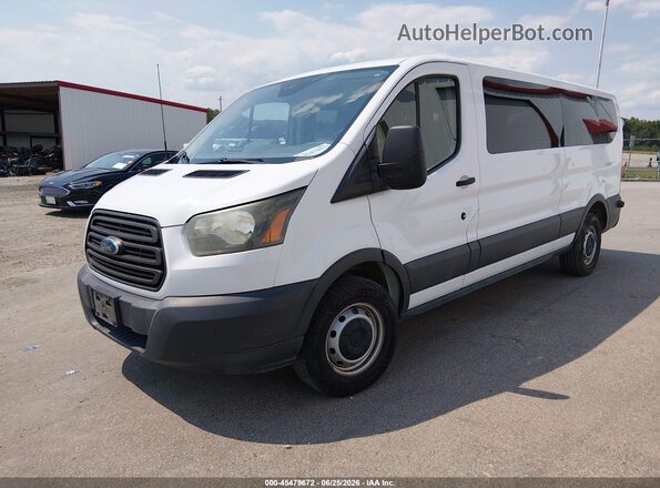 1FBZX2YM5GKB25830 2016 FORD TRANSIT-350 Белый Передняя левая четверть