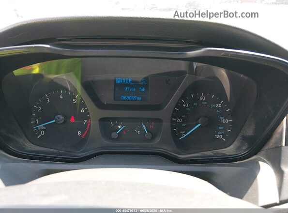1FBZX2YM5GKB25830 2016 FORD TRANSIT-350 Белый Вид задних сидений