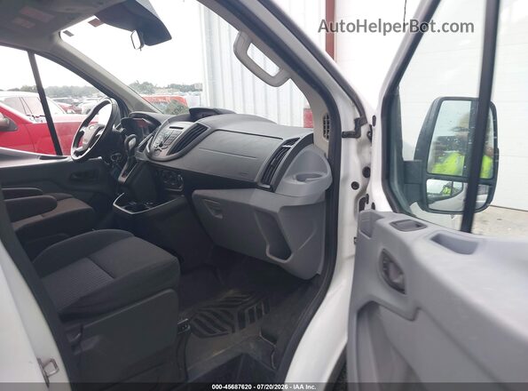 1FBZX2YM6GKB25819 2016 FORD TRANSIT-350 White Widok wnętrza z przodu