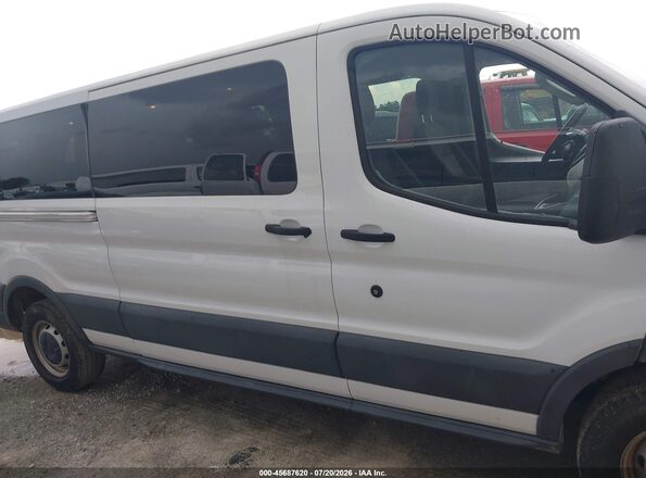 1FBZX2YM6GKB25819 2016 FORD TRANSIT-350 White Widok wnętrza z tyłu