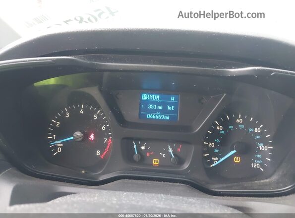 1FBZX2YM6GKB25819 2016 FORD TRANSIT-350 White Widok tylnych siedzeń