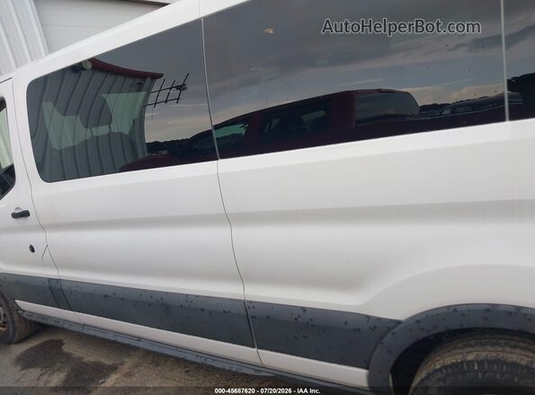 1FBZX2YM6GKB25819 2016 FORD TRANSIT-350 White Widok wnętrza 360 stopni