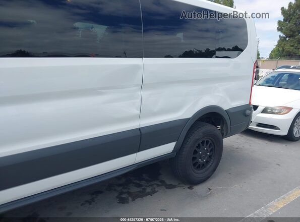 1FBZX2YM7JKA69008 2018 FORD TRANSIT-350 White Դիմացի տեսք