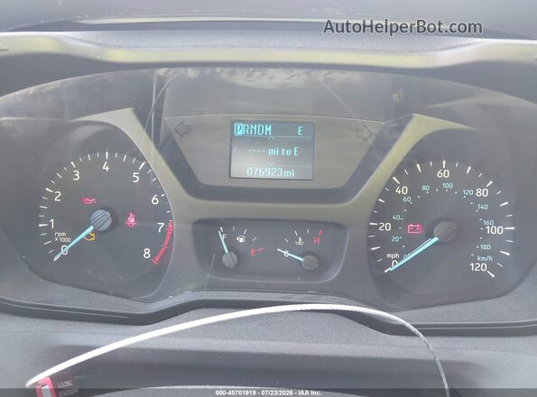 1FBZX2YM8JKA70006 2018 FORD TRANSIT-350 Silver Rear seats view